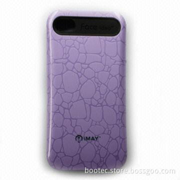 TPU + ABS + PET Case for iPhone 4/4S with Streamlined, Various Patterns Available
